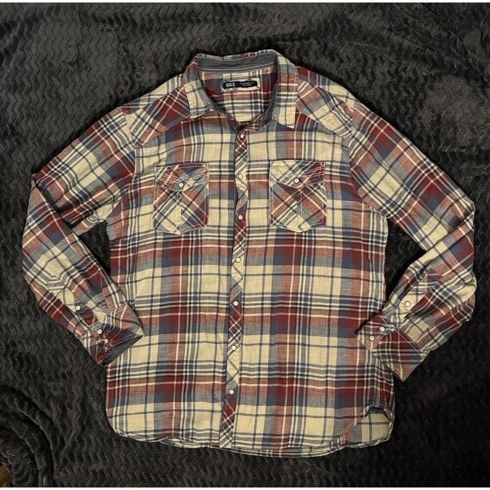 Bke Men's Red Shirt